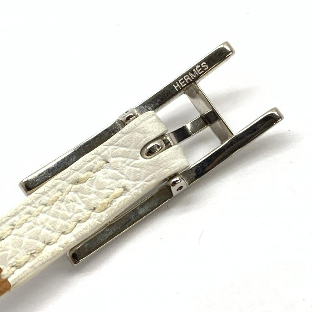 楽天市場】HERMES エルメス アピ3 ロング ブレス レザー ホワイト 白