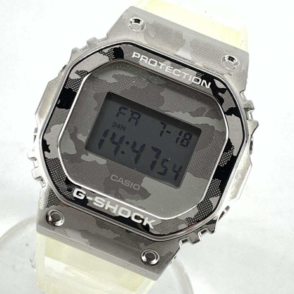 楽天市場】CASIO カシオ G-SHOCK GM-5600SCM-1JF 5600SERIES Metal
