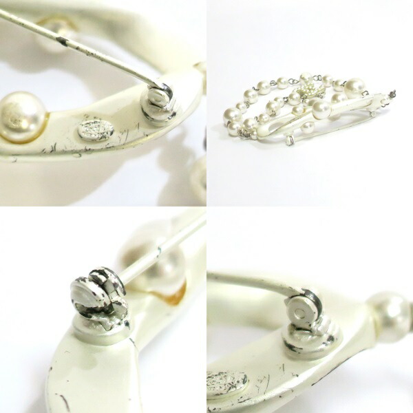 楽天市場】CHANEL シャネル 05A フェイクパール ココマーク デザイン