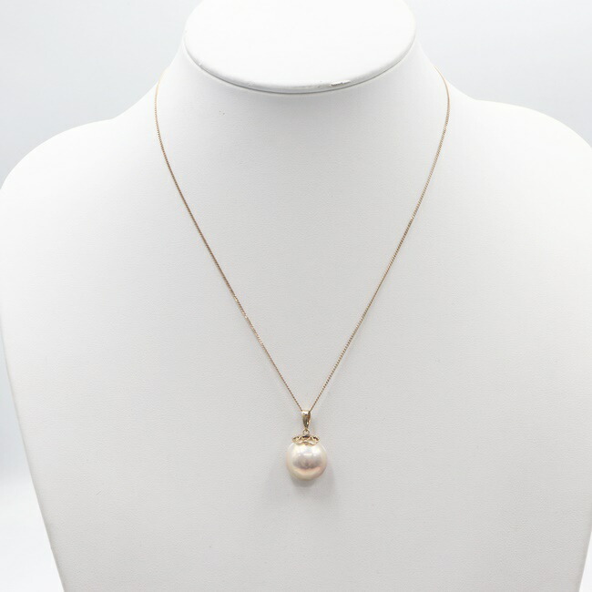 楽天市場】TASAKI【田崎真珠】K18YG マベパール付ネックレス 約45cm/約