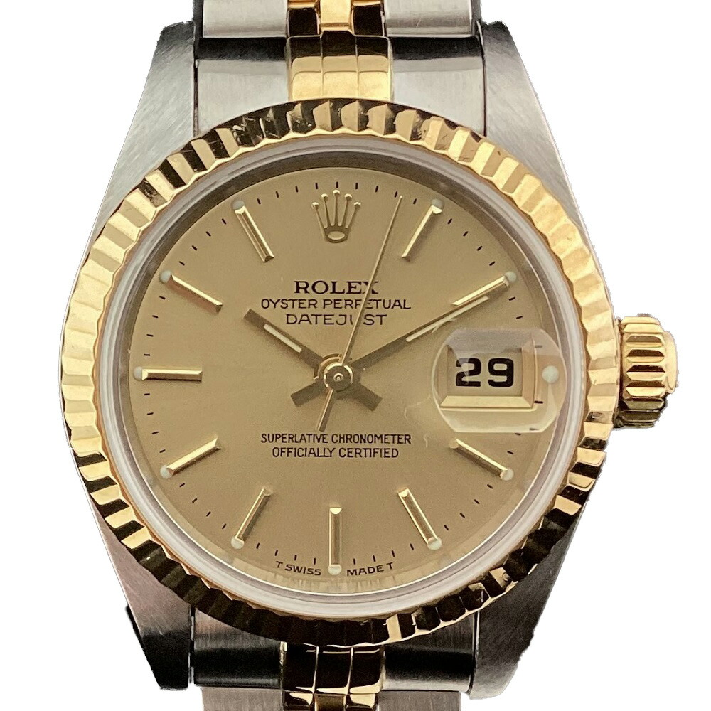 楽天市場】K【OH済】ROLEX デイトジャスト 79173 A番 1998年頃製造