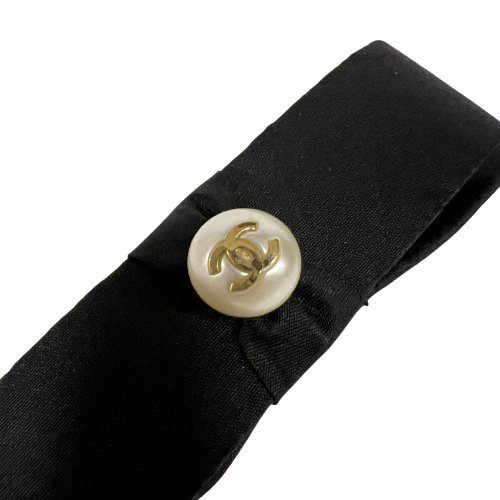 楽天市場】CHANEL シャネル 25P AAA845B19733 カチューシャ ヘアバンド