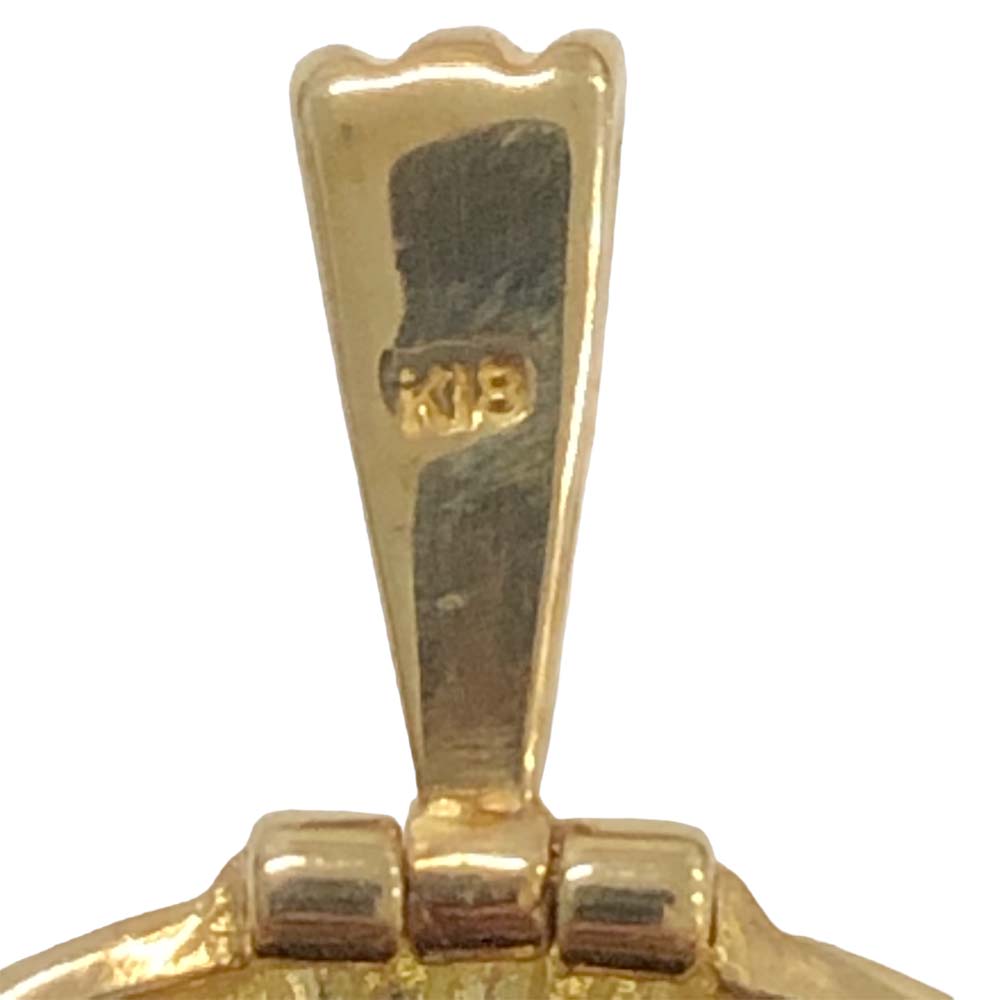 楽天市場】［南店］【美品】 K18 カメオ ブローチ 兼 ペンダントトップ