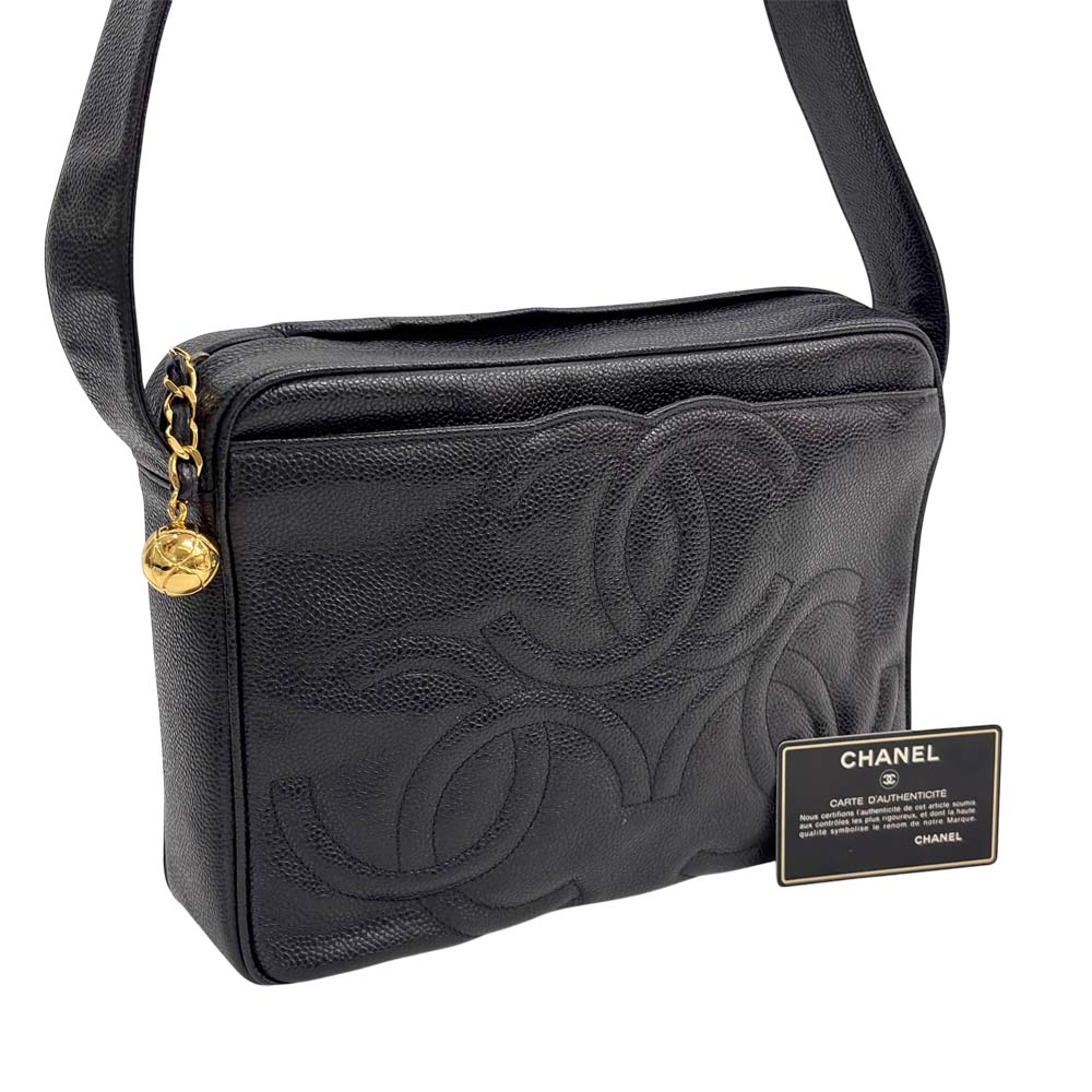 楽天市場】【良品/ギャラ〇】 シャネル ショルダーバッグ トリプルココ