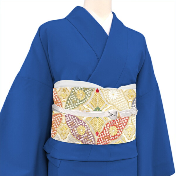 楽天市場】袋帯 シルバー 銀 振袖用 浅田叡一織物 仕立て上がり 振袖帯