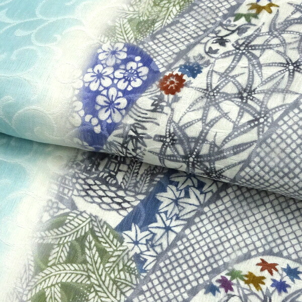 楽天市場】弥栄織物 京紅型 名古屋帯 正絹 仕立て付き 紅型染め 新品