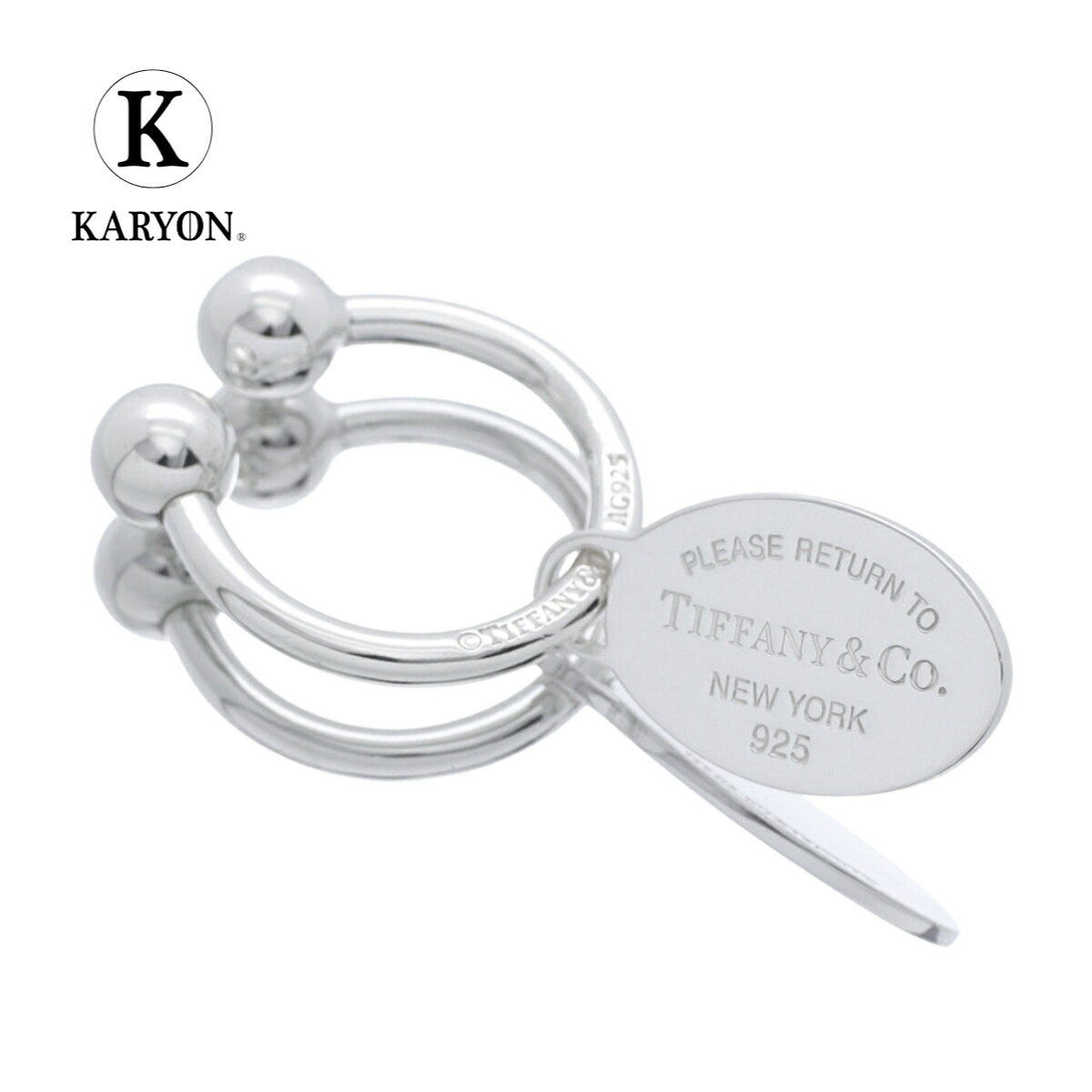 楽天市場】【ギフト品質】ティファニー Tiffany&co キーリング