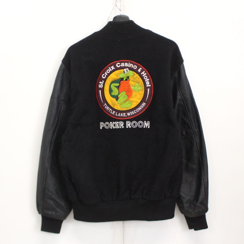 楽天市場】90s USA製 ヴィンテージ Holloway アームレザー ブラック