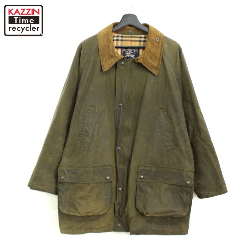 楽天市場】90s イギリス製 ヴィンテージ バーバリー BURBERRY オイルド