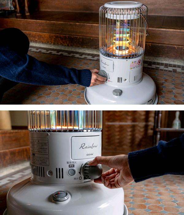 楽天市場】トヨトミ RB-2524 レインボーストーブ 石油ストーブ 対流形