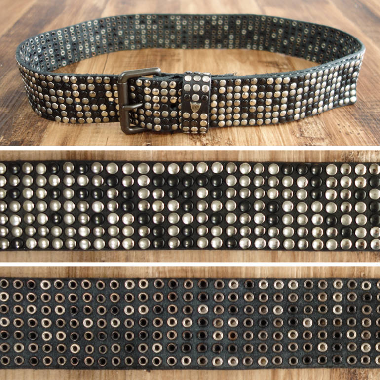 楽天市場】HTC エイチティーシー ベルト メンズ 10000 STUDS BELT