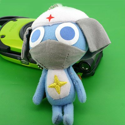 楽天市場】【ケロロ軍曹】ぬいぐるみキーチェーン(ドロロ兵長