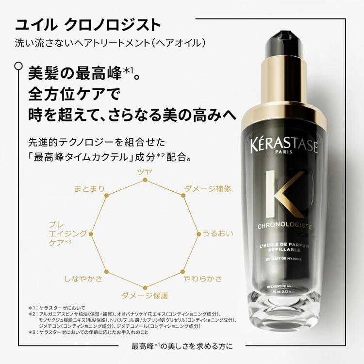 楽天市場】さらツヤ髪体験セット(マスク クロノロジスト 200mL+ユイル