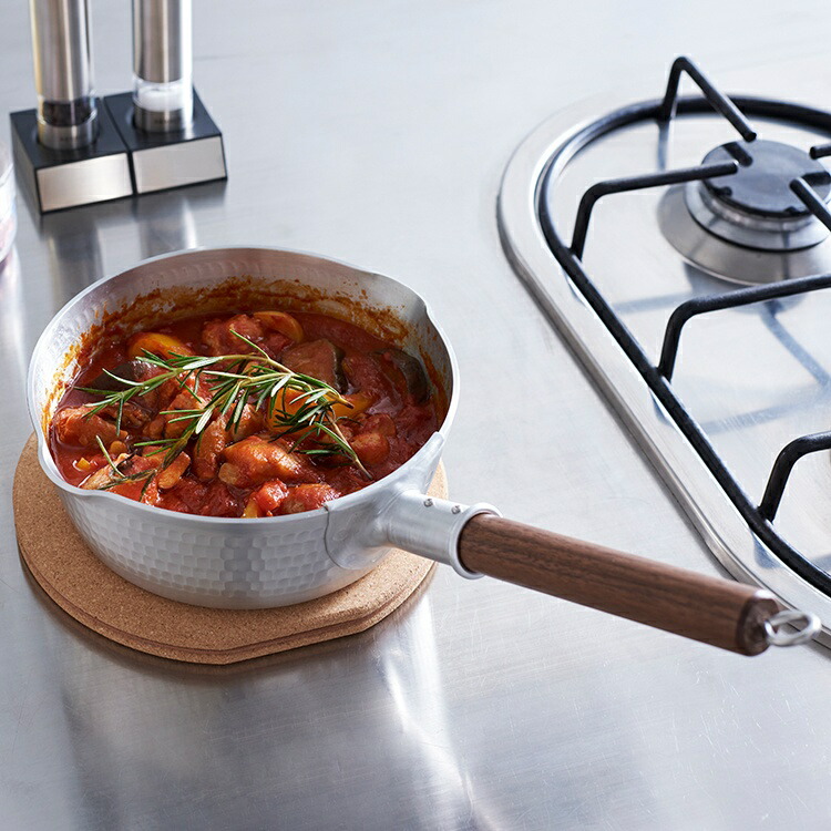 楽天市場】【KEYUCA公式店】ケユカ 極厚アルミ槌目ゆきひら鍋 21cm