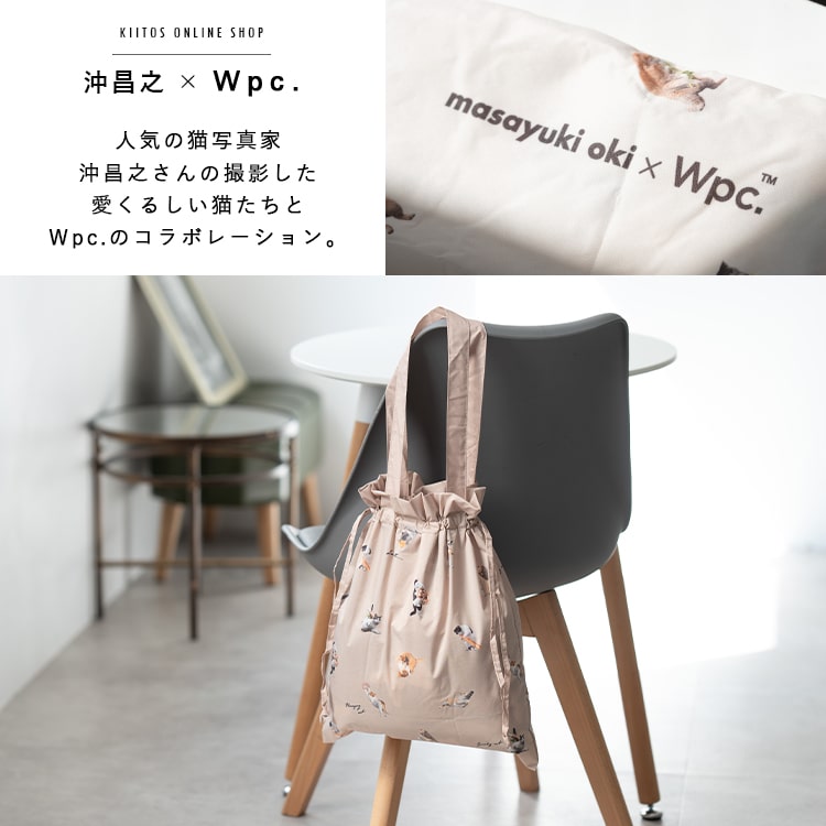 楽天市場】トートバッグ レディース ブランド wpc. 猫 a4 巾着 エコ