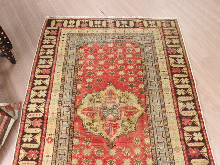 楽天市場】トライバルラグ トルコ絨毯 手織り 162×106cm アナトリア