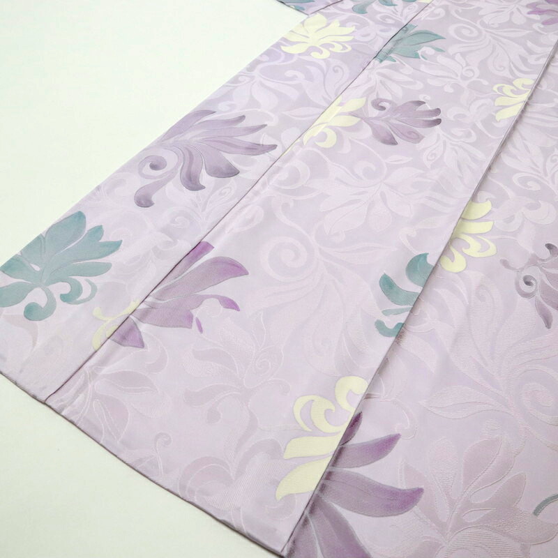 楽天市場】【中古】単衣 小紋 紫 ピンク 長尺 大きい 艶やか 唐草葉