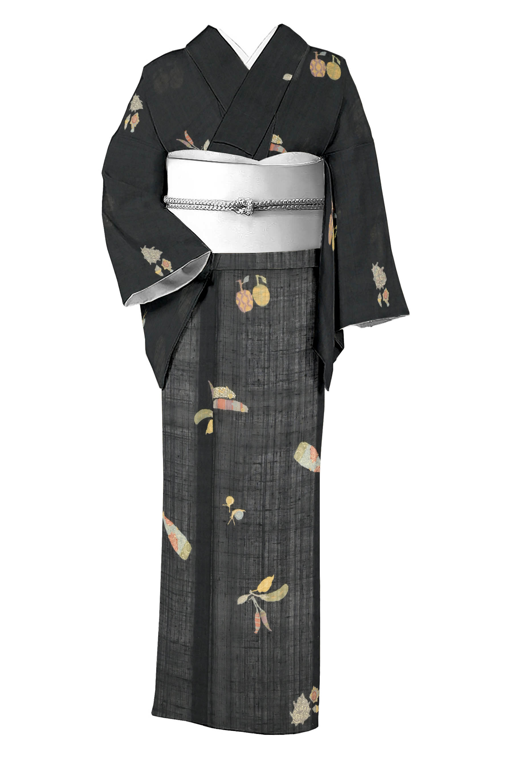 楽天市場】生紬（着物｜和服）：レディースファッションの通販