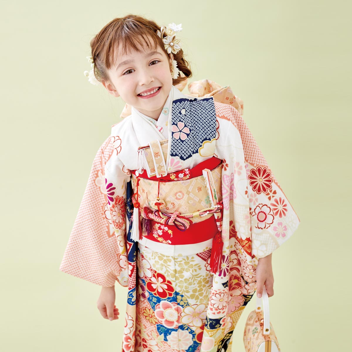 楽天市場】【レンタル】753 七五三 着物 7歳 フルセット 女の子