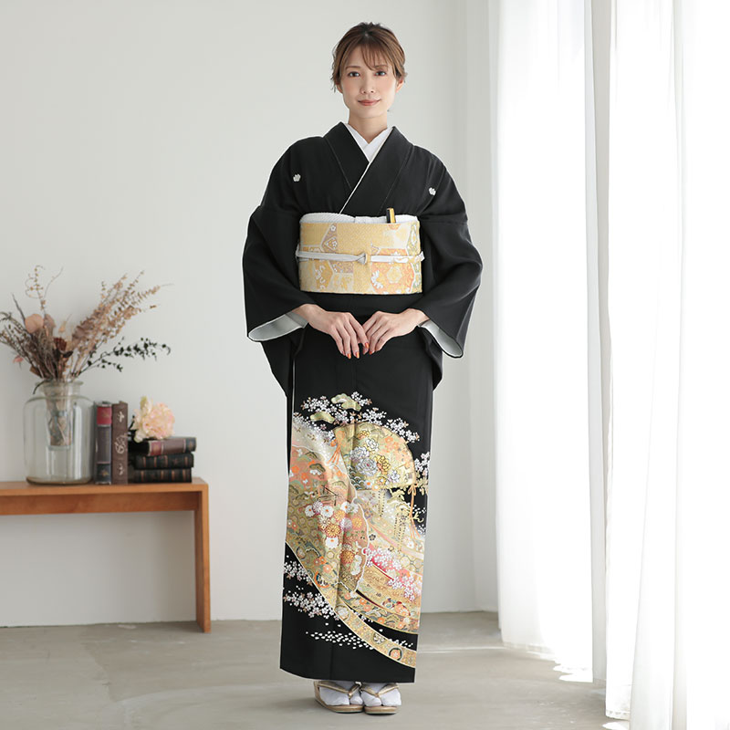 楽天市場】【レンタル】留袖 レンタル 結婚式 桂由美「T326 熨斗に雪輪