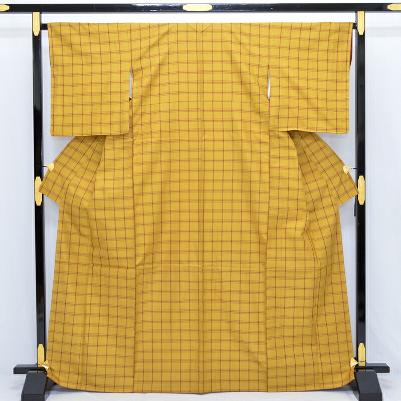 楽天市場】本場黄八丈 綾織り 新品 検査合格ラベルあり しおりあり