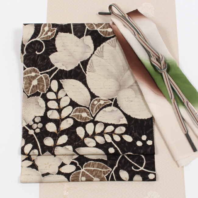 楽天市場】【3/4 20時〜☆10%OFF】染め帯 特選辻が花染め 紬染なごや帯