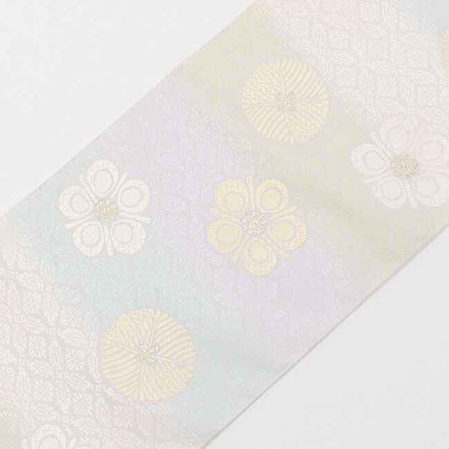 楽天市場】【3/4 20時〜☆10%OFF】西陣織九寸名古屋帯 正絹唐織 松梅小