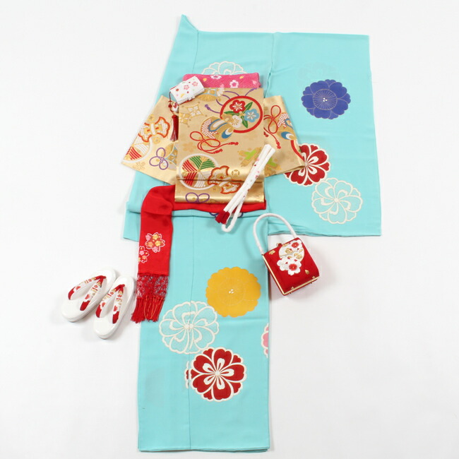 楽天市場】【3/4 20時〜☆20%OFF】【岡重】 七五三 7歳 着物 レトロ