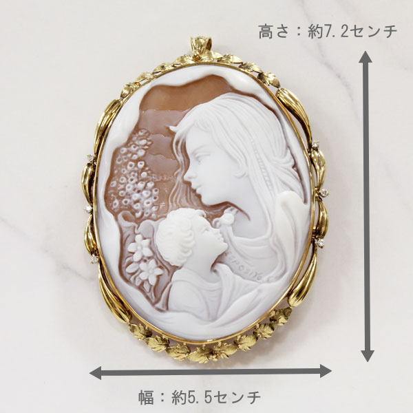楽天市場】シェルカメオ／フランシスコ・エスポジト作シェル（貝