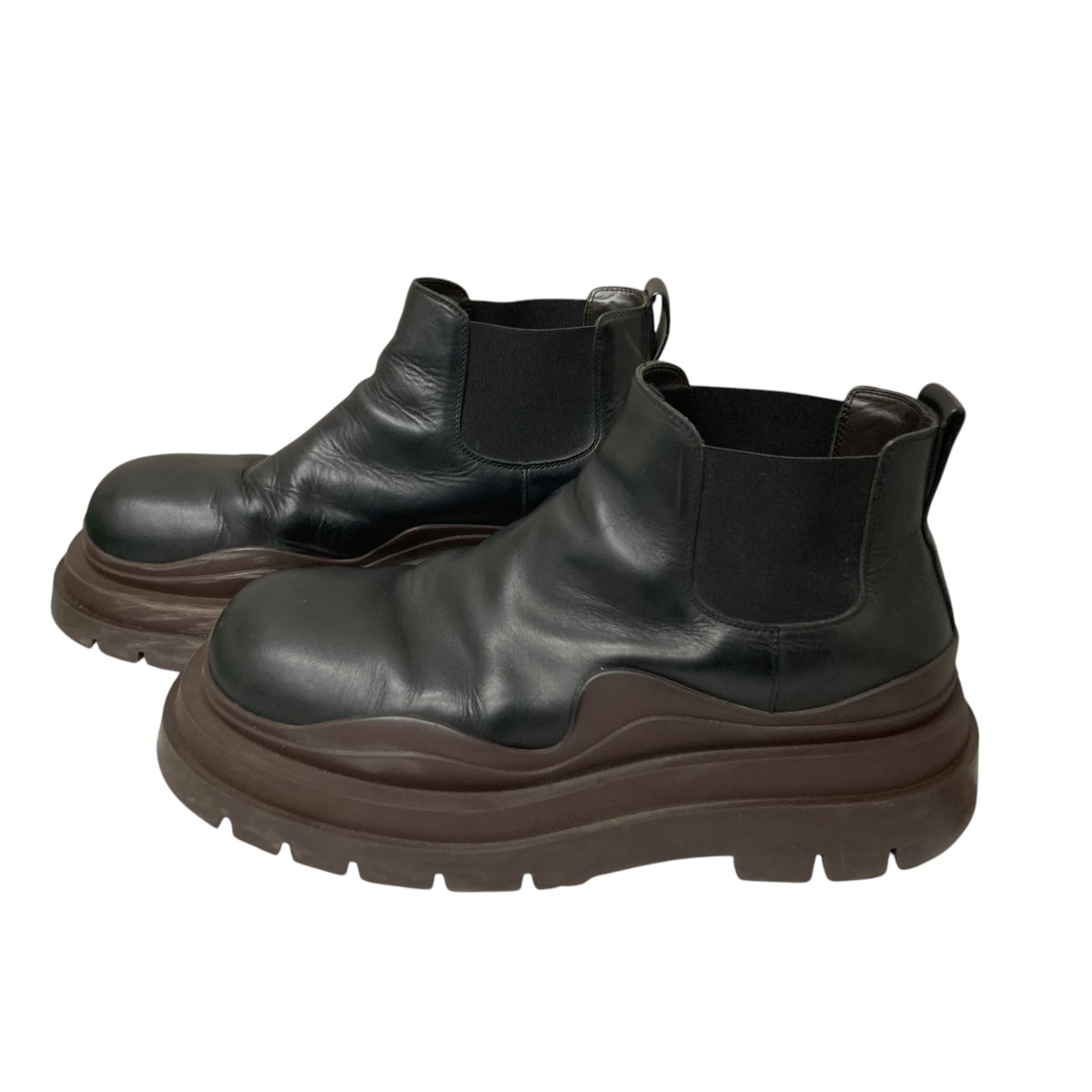 楽天市場】【中古】BOTTEGA VENETAタイヤブーツ ブラック サイズ：44