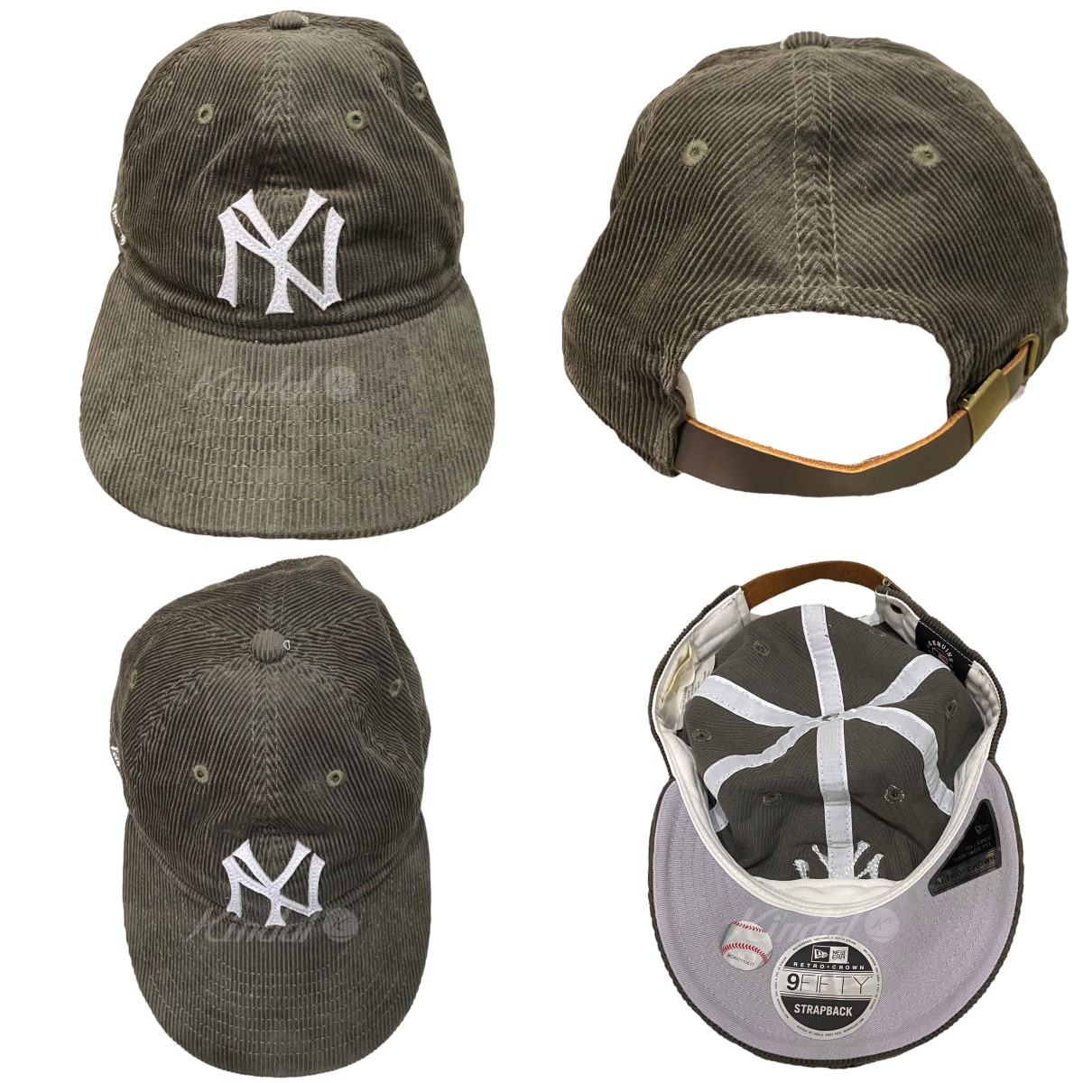 楽天市場】【中古】NEW ERA×AIME LEON DOREコーデュロイキャップ