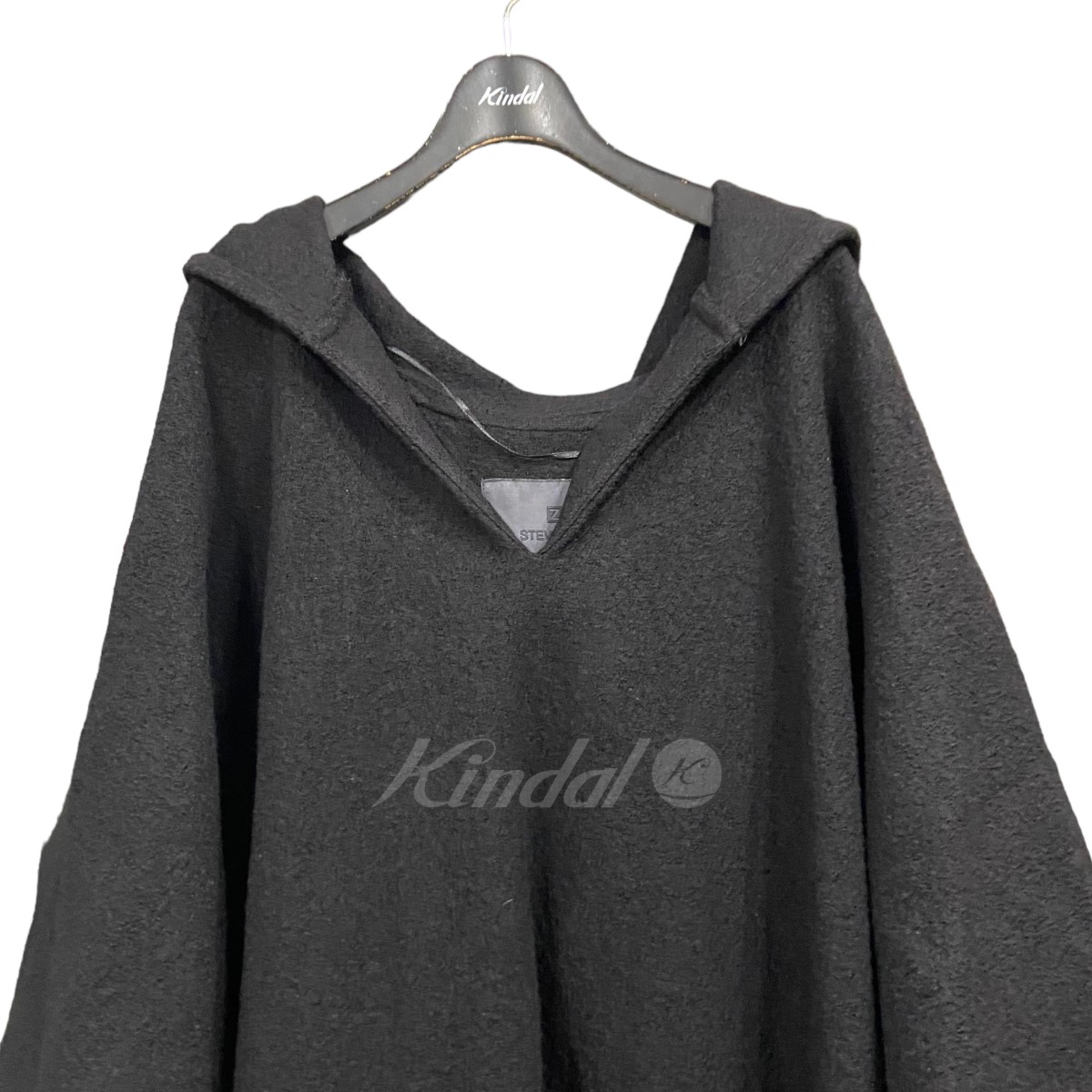 楽天市場】【中古】steven meisel×ZARAウールポンチョ ブラック サイズ