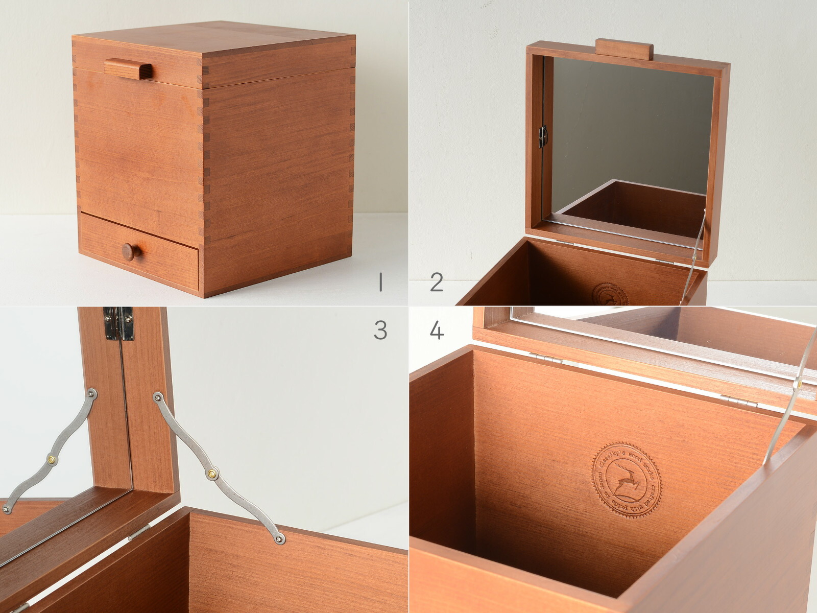 楽天市場】倉敷意匠 ツガの化粧ボックス［17092-03］ : 生成りな暮らし