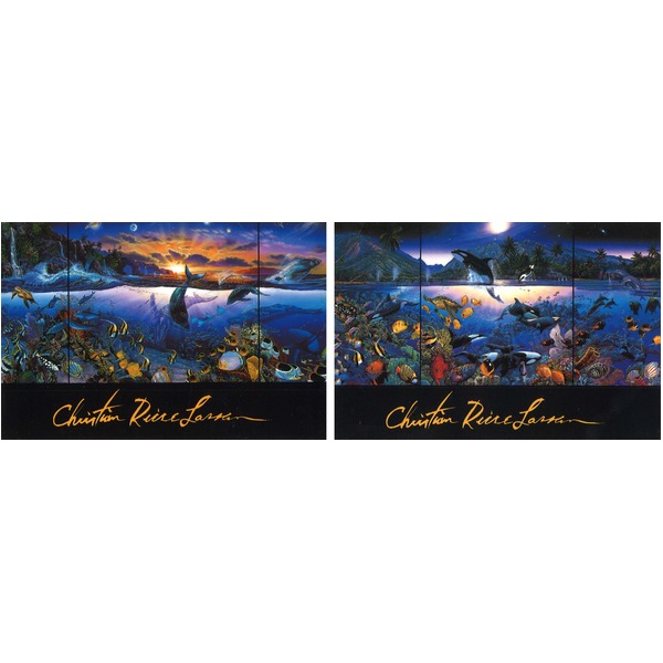 楽天市場】Christian Riese Lassen絵画額 □ラッセン 5620インチ額