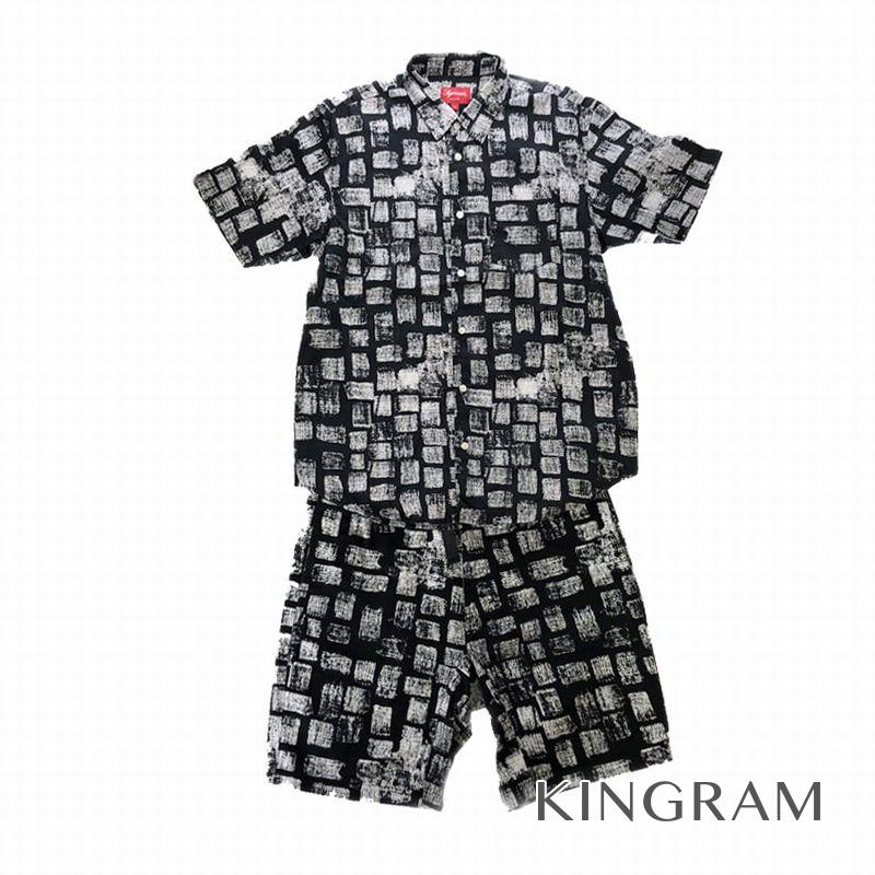 楽天市場】シュプリーム Supreme セットアップ 半袖 ショートパンツ L