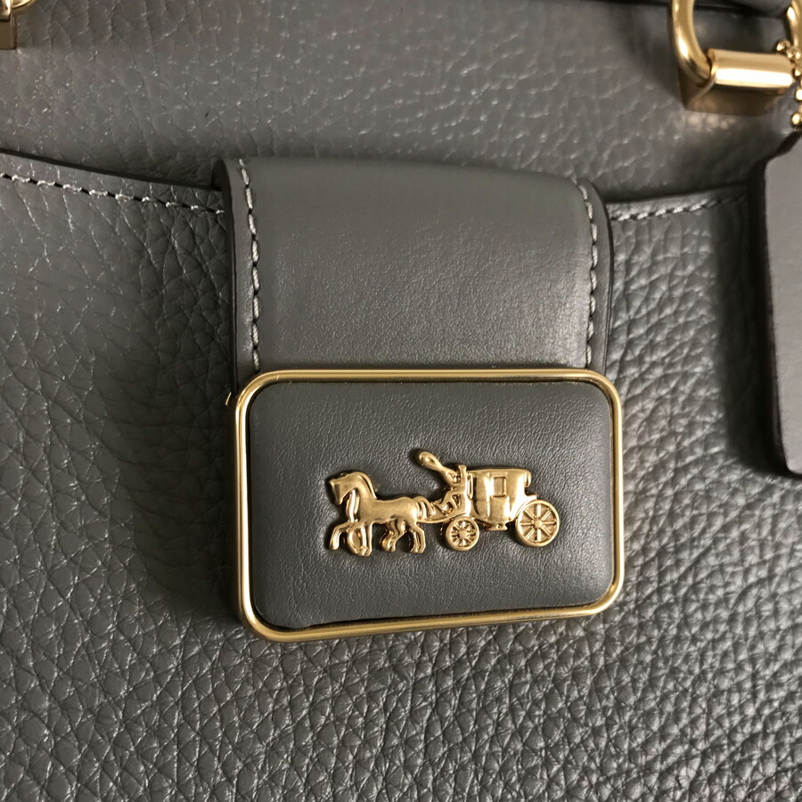 楽天市場】コーチ COACH グレース キャリーオール CE606 グレー レザー