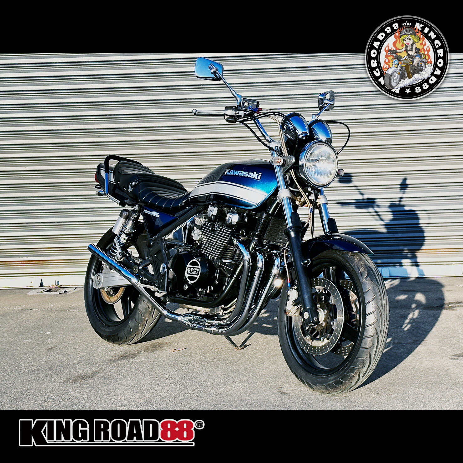 楽天市場】カワサキ ゼファー400 ゼファーχ ZR400C KingRoad88