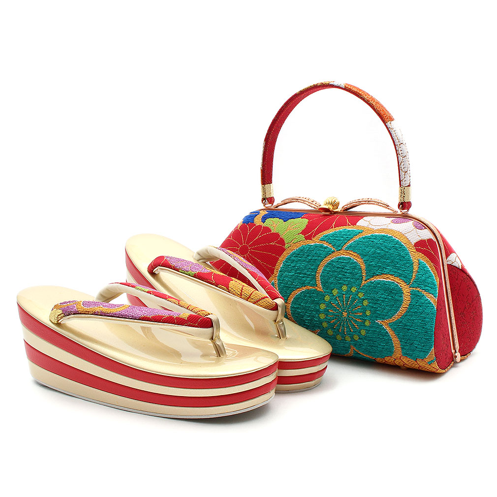楽天市場】振袖 草履 バッグ セット 成人式 草履バッグセット 振袖用