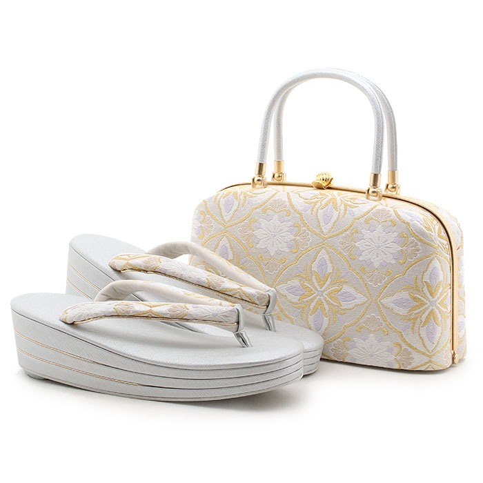 楽天市場】草履バッグセット 留袖用 訪問着用 世美庵 M / Lサイズ