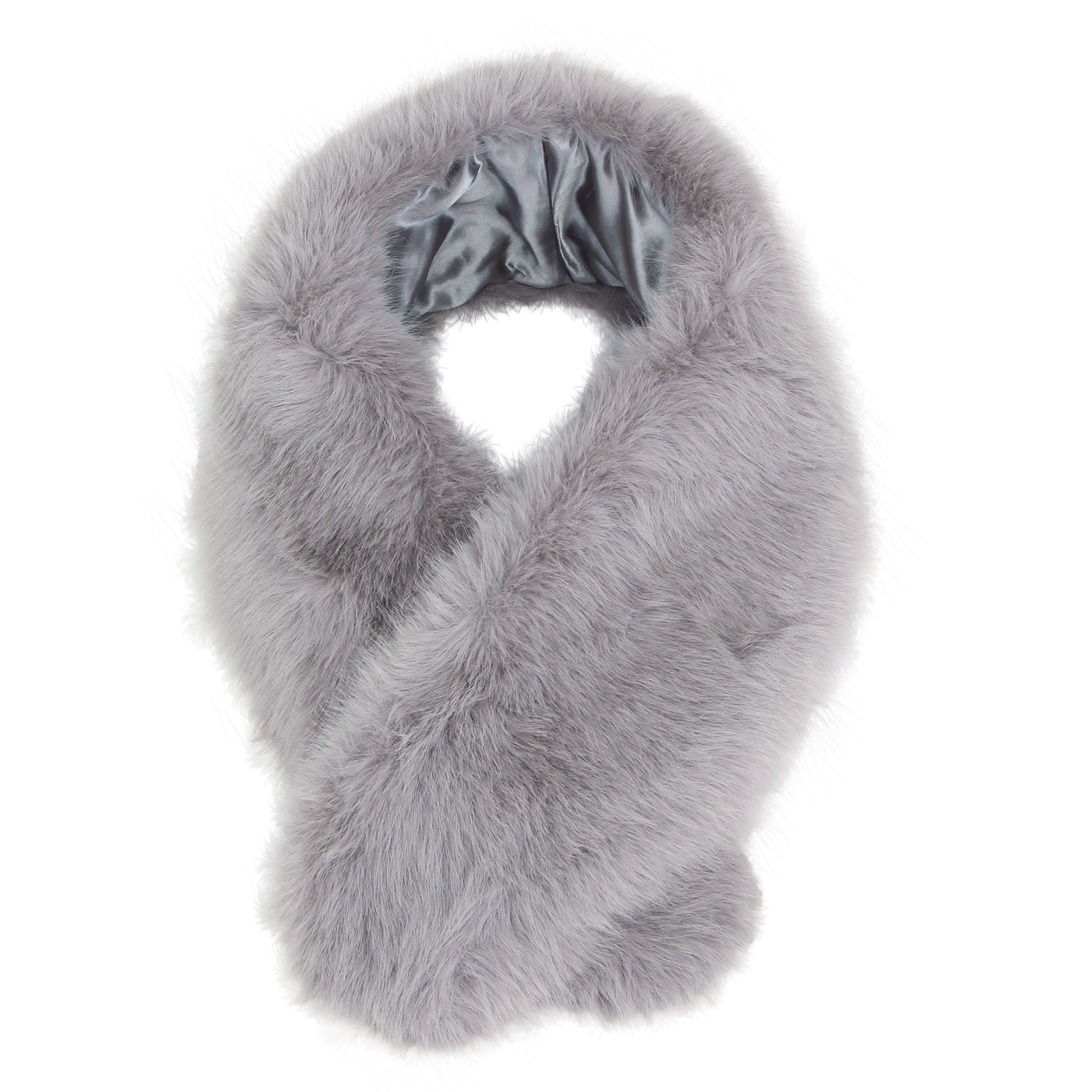 楽天市場】成人式 ショール 振袖 フォックス風 フェイクファー 4色展開