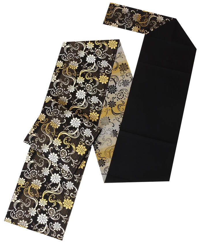 楽天市場】《値下げ！》 博多織 名古屋帯 黒 八寸 帯 筑前帯 正絹 協和