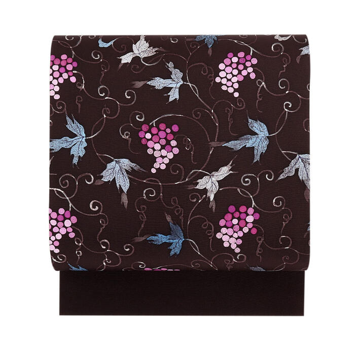 楽天市場】名古屋帯 正絹 未使用 九寸 新塩瀬 仕立て上がり こげ茶