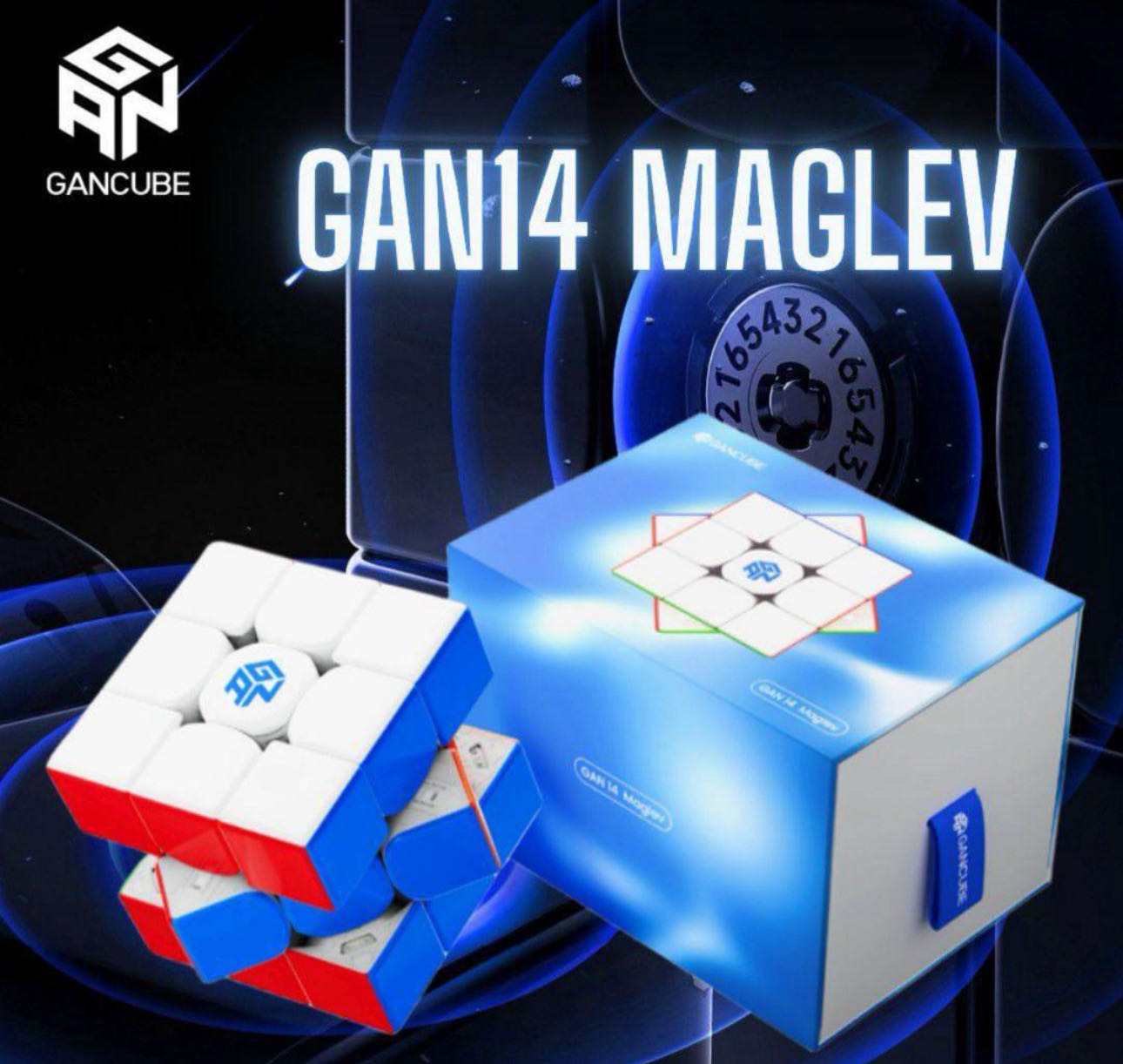 楽天市場】GAN 14 Maglev UV Coated 磁石搭載 3x3キューブ 競技用