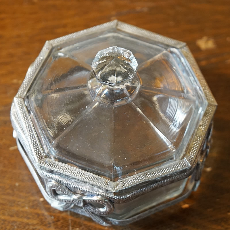 楽天市場】【スーパーセール期間限定価格】 ガラスボックス リボン 丸