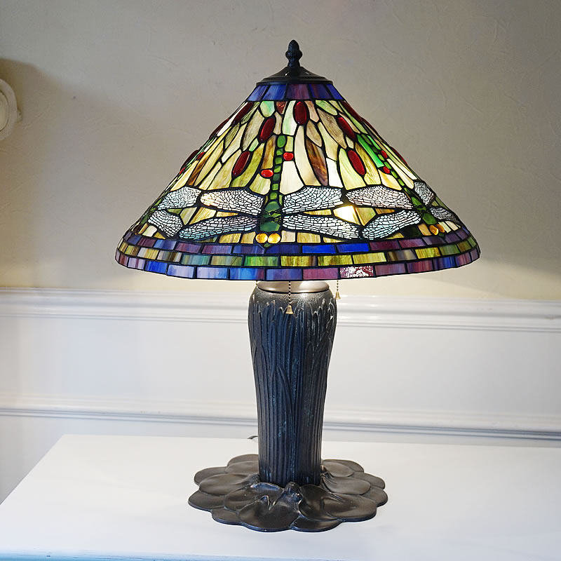 楽天市場】ヴィンテージ ステンドグラスランプ ティファニースタイル