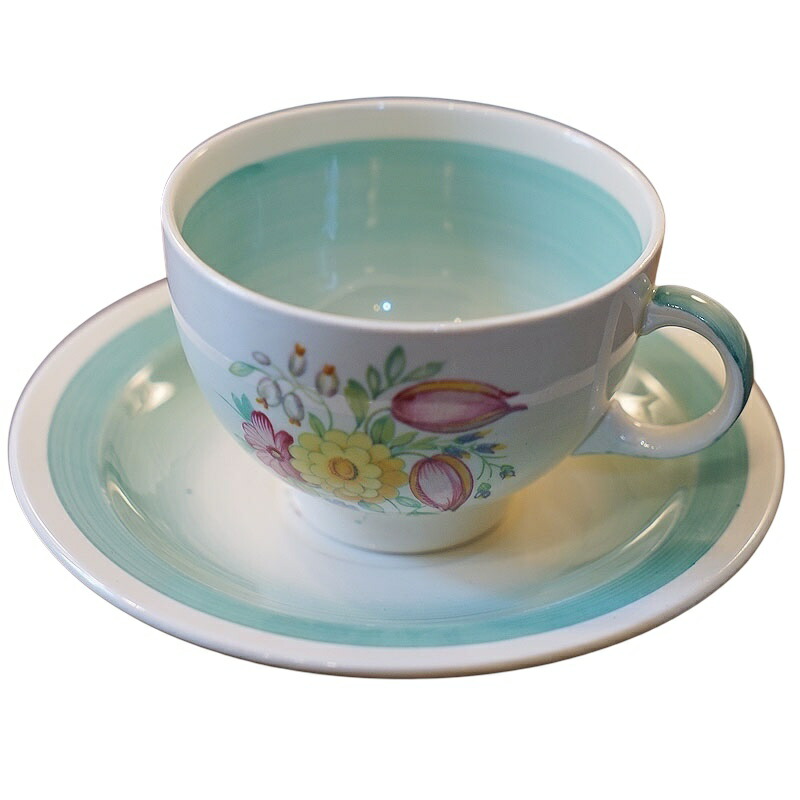 楽天市場】Susie Cooper スージークーパー カップ＆ソーサー グリーン