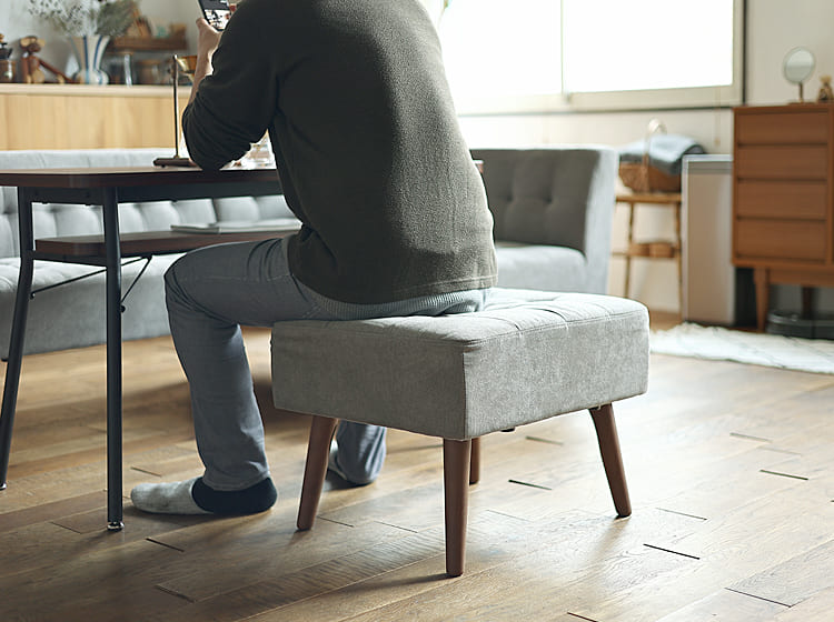 楽天市場】オットマン mild（ミルド）グレータイプ オットマン