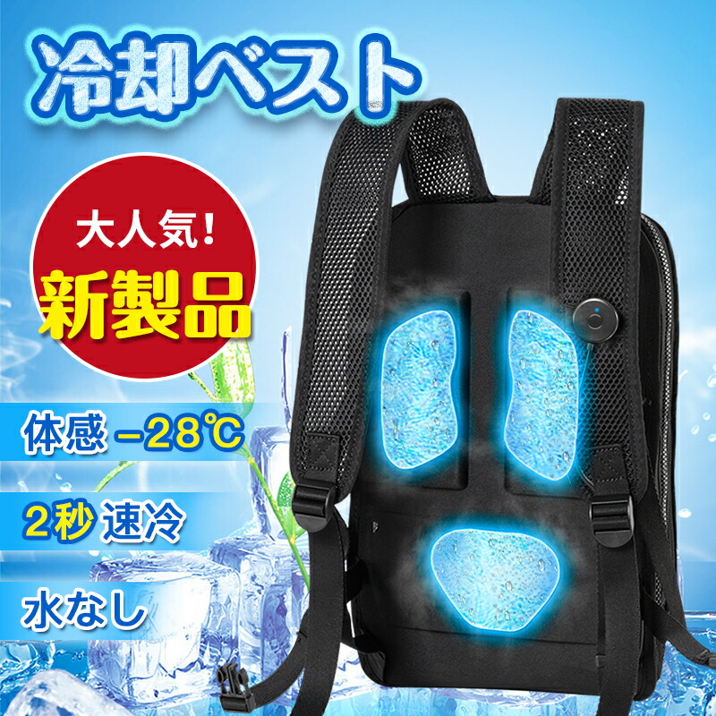 楽天市場】【2025新登場】冷却ベスト 水冷服 ペルチェ素子採用 青空 調