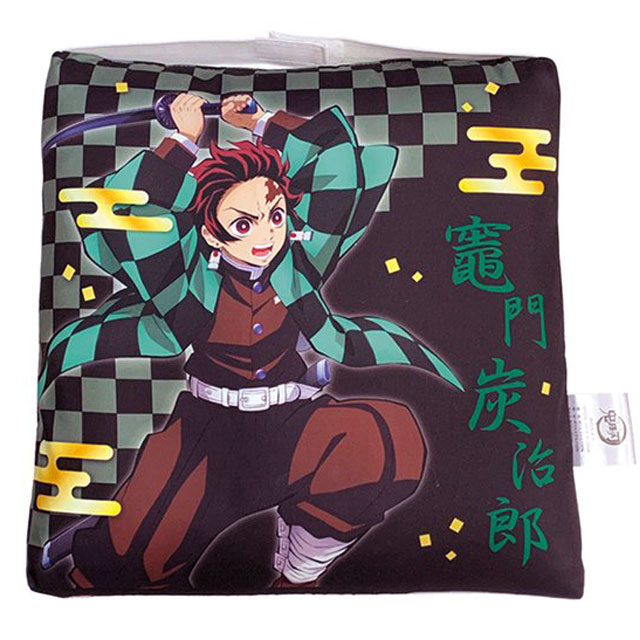 楽天市場】鬼滅の刃 学童クッション ゴム付き シートクッション 座布団