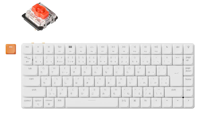 楽天市場】Keychron K3 Max QMK/VIA Mac日本語配列 有線 / Bluetooth